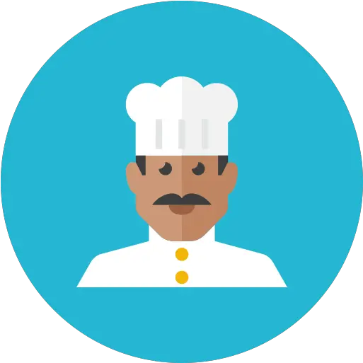 Chef Free Icon Of Kameleon Round Chef Flat Icon Png Chef Png