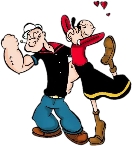 Check Out This Transparent Olive In Love With Popeye Png Image