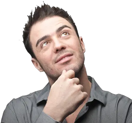 Thinking Person Png 6 Image Thinking Man Transparent Background Person Thinking Png