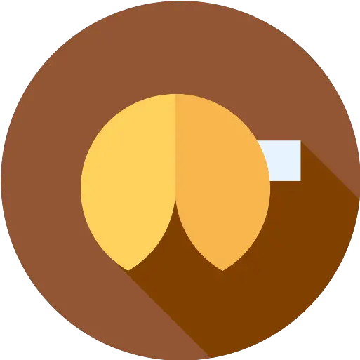Fortune Cookie Luck Png Icon Circle Fortune Cookie Png