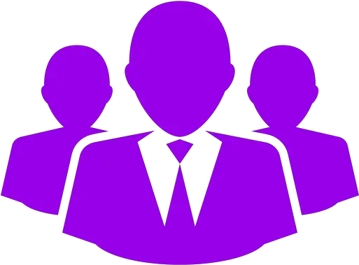 Business And Entrepreneurs Icon Png Symbol In Purple Top Management Icon Png Sales Rep Icon