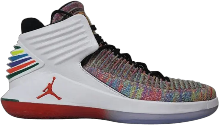 Air Jordan 32 U0027gatorade Rainbowu0027 Friends U0026 Family Jordan 32 Gatorade Rainbow Png Gatorade Png