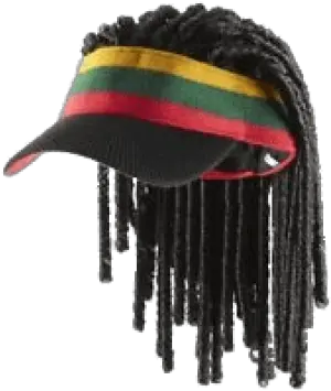 Png Jamaican Dreadlocks Hat Transparent Png Dreads Png