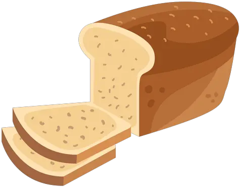 Bread Loaf Slice Flat Bread Png Vector Slice Bread Slice Png