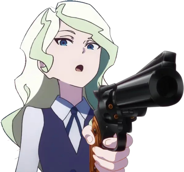 Pol Politically Incorrect Thread 144183417 Little Witch Academia Gun Png Hand With Gun Png