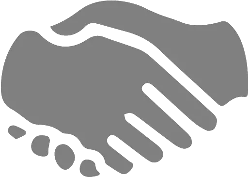 Gray Handshake 2 Icon Black Handshake Icon Png Handshake Icon Png Transparent