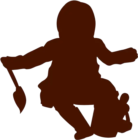 Transparent Png Svg Vector File Transparent Kids Sitting Silhouette Baby Toys Png