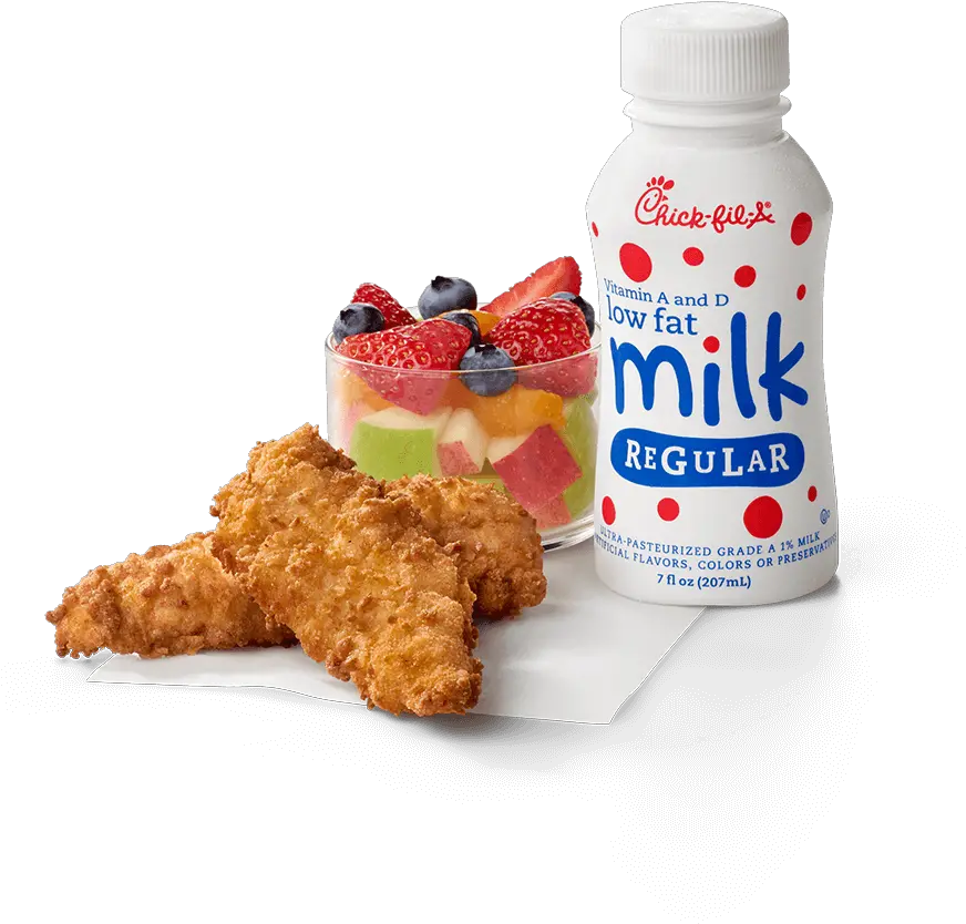 Chick Nstrips Kidu0027s Meal Nutrition And Description Chick Chick Fil A Kids Meal Png Happy Meal Png