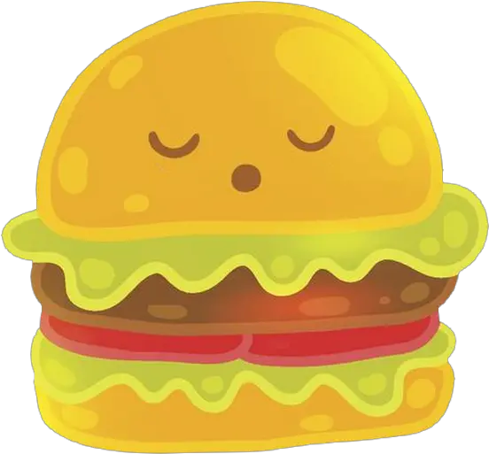 Kf Hamburger Confus Smiley Émoticône Clipart Cartoon Hamburger With Eyes Drawing Png Cheeseburger Transparent