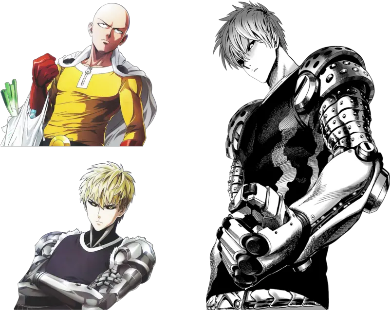 Download Hd Genos Transparent Saitama Genocide One Punch One Punch Man Genos Png Saitama Png