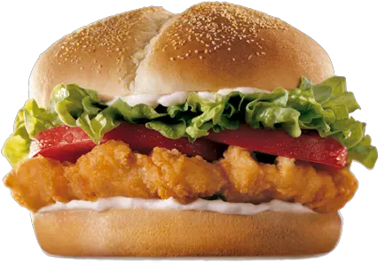 Burger And Sandwich Png Image Without Burger King Spicy Tendercrisp Sub Sandwich Png