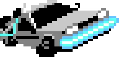 Delorean Pixel Art Maker Back To The Future Pixel Art Png Delorean Png