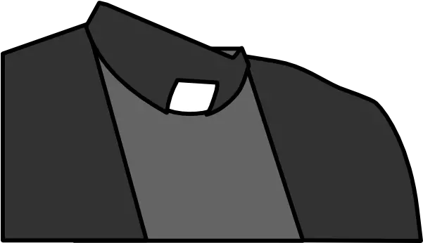 Priest Collar Shirt Clip Art Vector Clip Art Priest Clip Art Png Priest Png