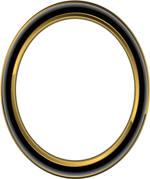 Download Gold Oval Frame Png Circle Oval Frame Png