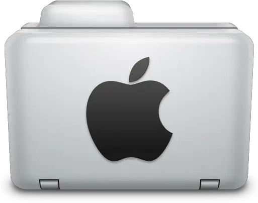 Noir Apple Folder Icon Smart Device Png Mac Application Folder Icon