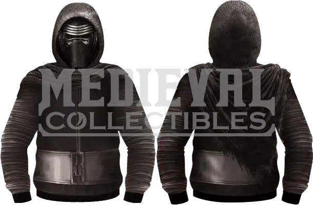 Kylo Ren Armor And Helmet Hoodie Knights Of Ren The Armory Hoodie Png Kylo Ren Png