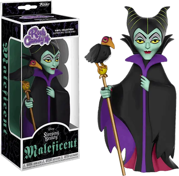 Disney Maleficent Rock Candy Vinyl Figure Funko Disney Rock Candy Png Maleficent Png