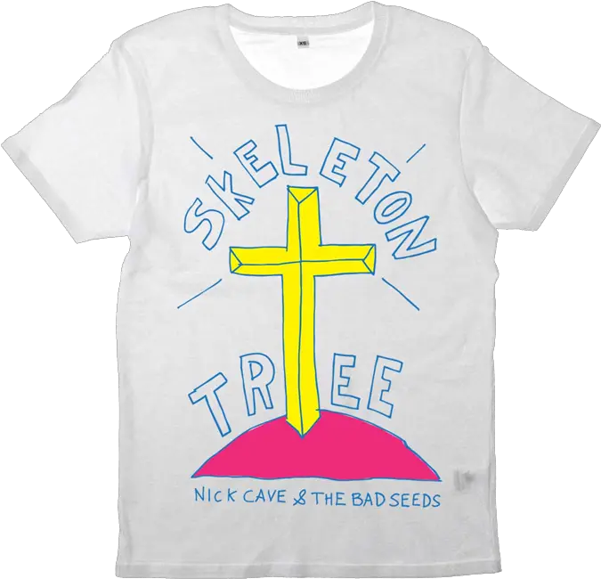 Skeleton Tree White T Shirt U2013 Nick Cave Nick Cave T Shirts Png White T Shirt Transparent