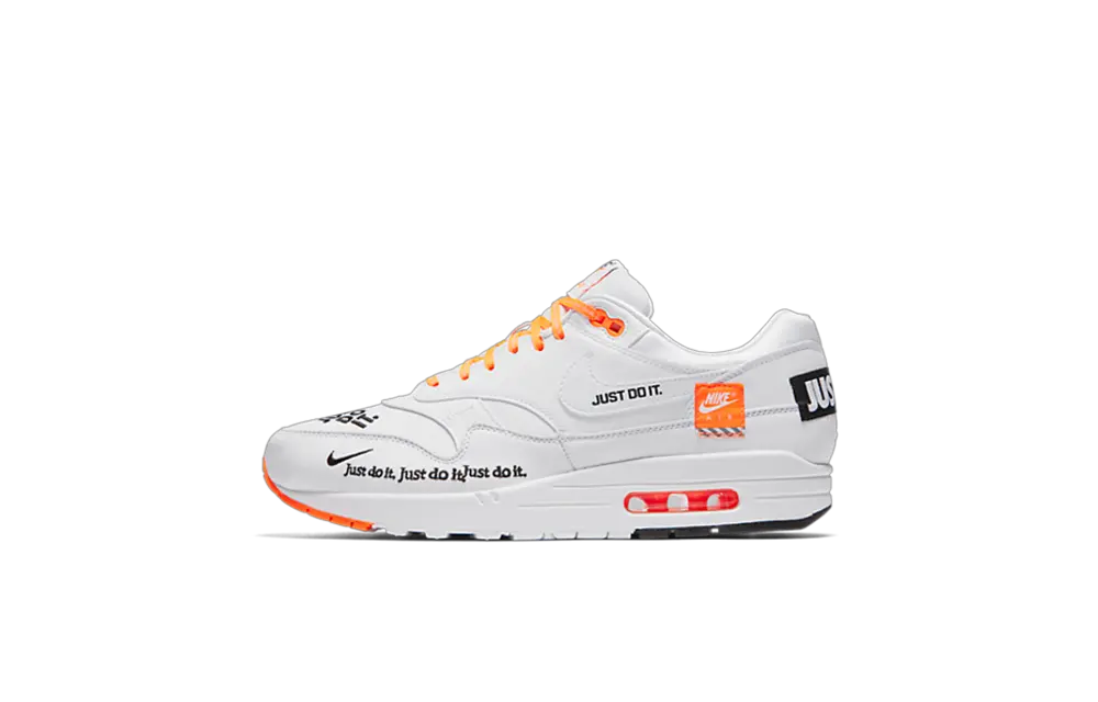 Nike Air Max 1 Just Do It White Nike Just Do It Collection Png Nike Just Do It Logo Png