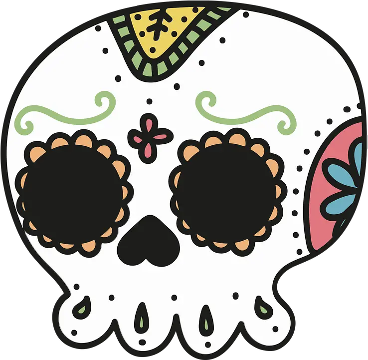 Drawing Day Dead Picture 1355048 Dia Dos Mortos Desenho Png Calavera Png