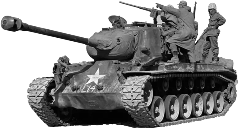 Military Tank Png Transparent Images 26 834 X 464 Korean War M26 Pershing Military Png