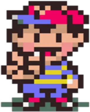 Transparent Ness Earthbound Ness Sprite Png Ness Png