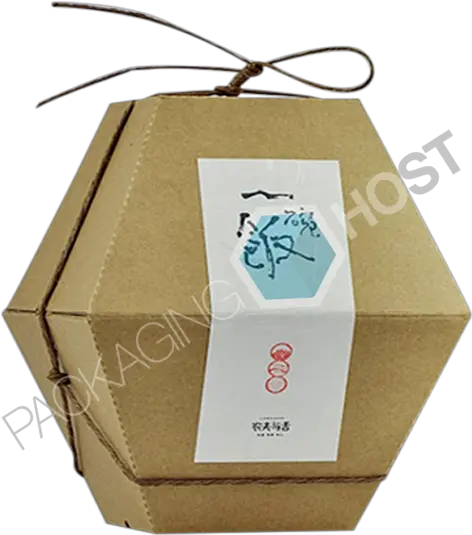 Hexagon Boxes Carton Png Cardboard Box Transparent