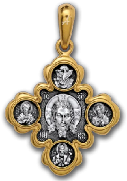 Christ And Saints Necklace Solid Png St Ignatius Icon