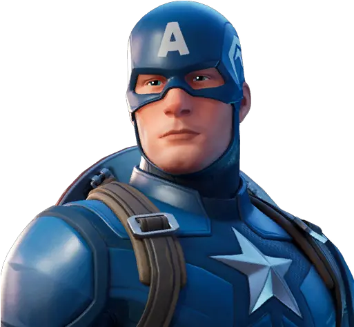 Captain America Fortnite Captain America Skin Png Captain Png