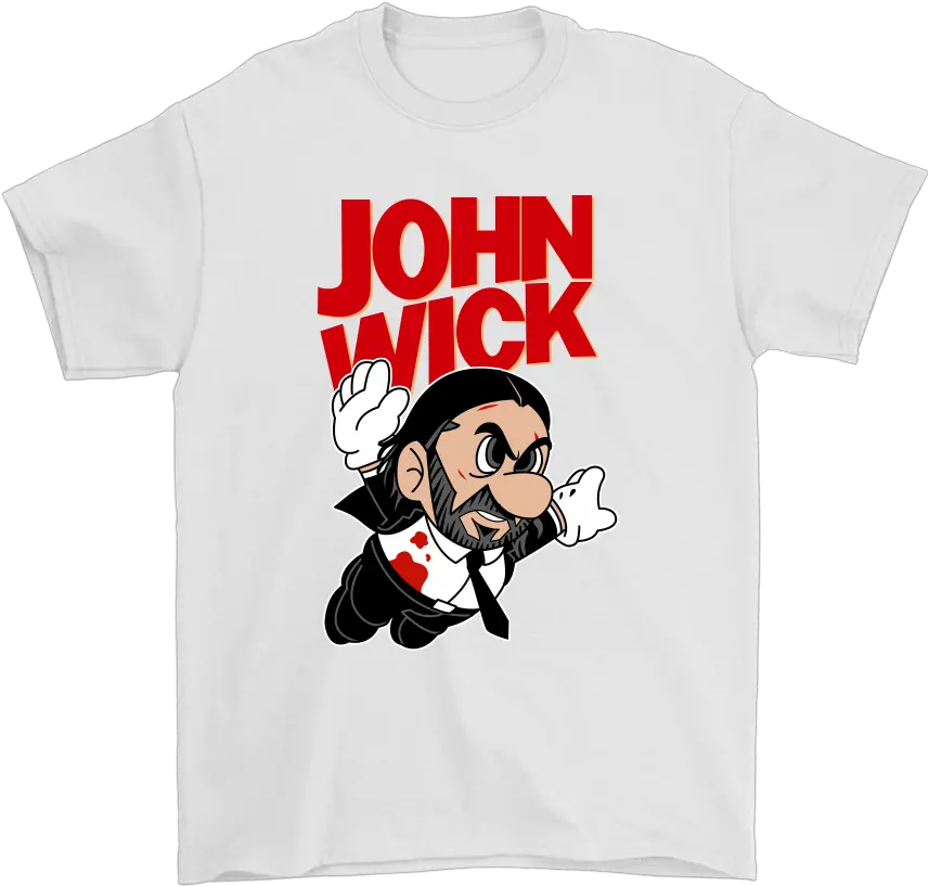 Comic Con U2013 Super Mario X Unique John Wick Shirts Png Fortnite