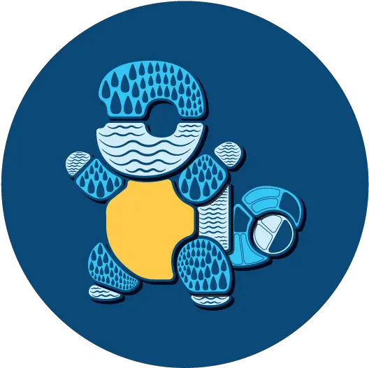 Squritle Button U2014 Izel Studios Circle Png Squirtle Png