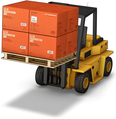 Preloader Forklift Icons Png Cardboard Icon