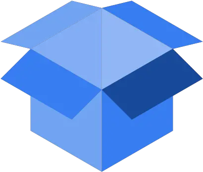 Download Dropbox Icon Box Icon Png Blue Dropbox Png