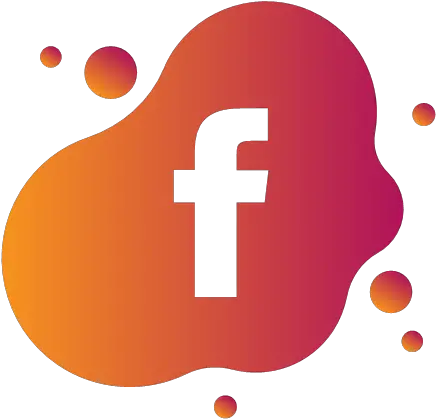 Bubble Facebook Gradient Liquid Pink Watercolour Yellow Icon Png