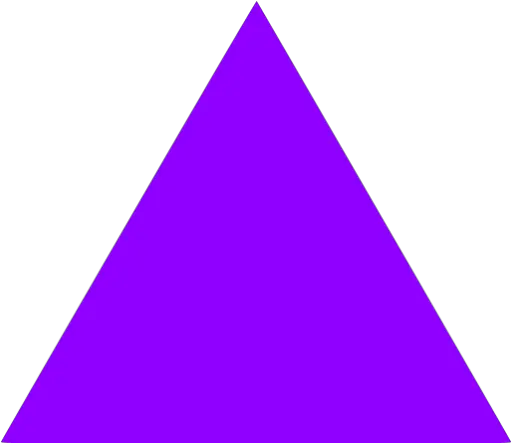 Violet Triangle Icon Free Violet Shape Icons Purple Triangle Png Triangle Png