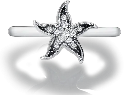 Download Pandora Charms By Only Lovely Starfish Starfish Ring Pandora Png Rings Png