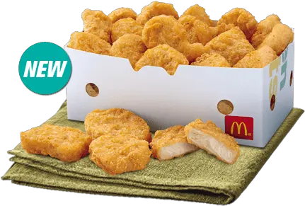 Mcdonaldu0027s Delivery Mcdo Chicken Nuggets Png Chicken Nugget Png