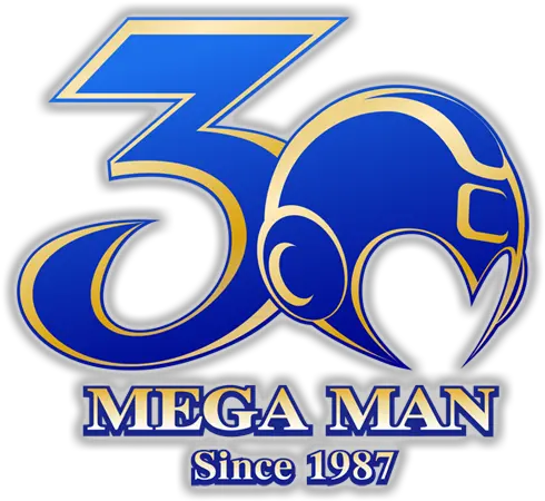 Mega Man 30th Anniversary Sweepstakes Mega Man 30th Anniversary Logo Png Mega Man Transparent