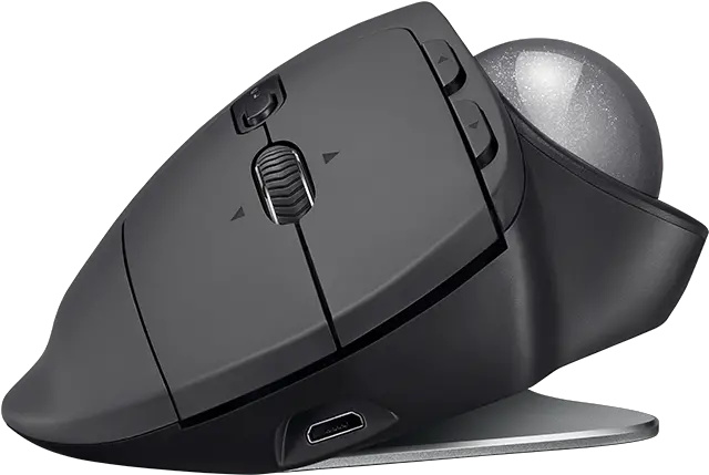 Logitech Mx Ergo Wireless Trackball Designed For Comfort And Logitech Mx Ergo Plus Png Mouse Click Transparent