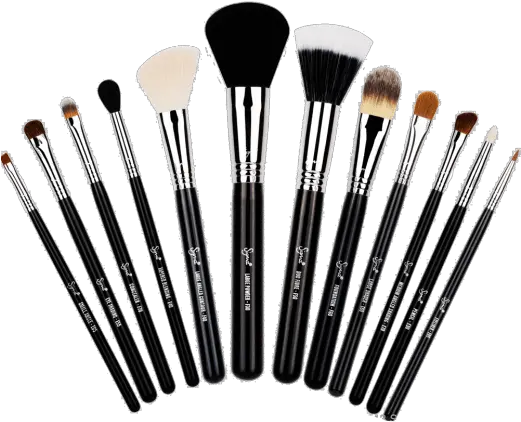 Range Of Makeup Brushes Transparent Png Stickpng Transparent Background Makeup Brushes Png Paint Brush Transparent Background