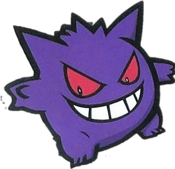Gengar Sticker By Fictional Character Png Gengar Transparent