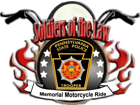 Memorial Motorcycle Ride Logo2 Pennsylvania State Police Png Mc Ride Png