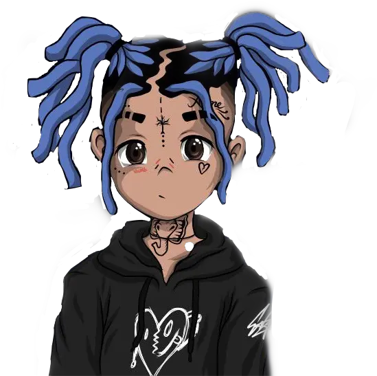 Llj Ripxxx Xxxtentacion Sticker By Acab For Adult Png Xxxtentacion Transparent