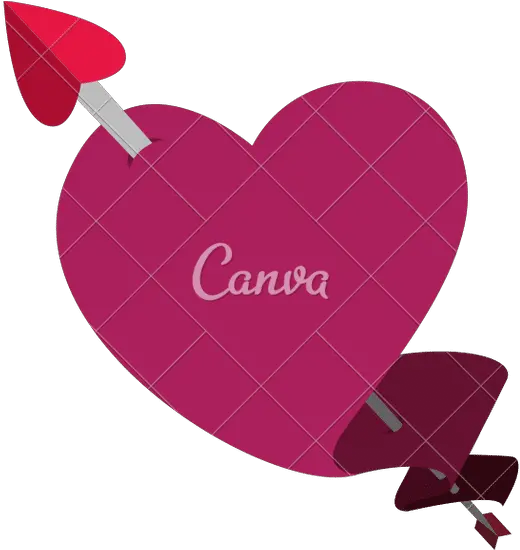 Heart And Arrow Icon Canva Girly Png Heart Arrow Icon