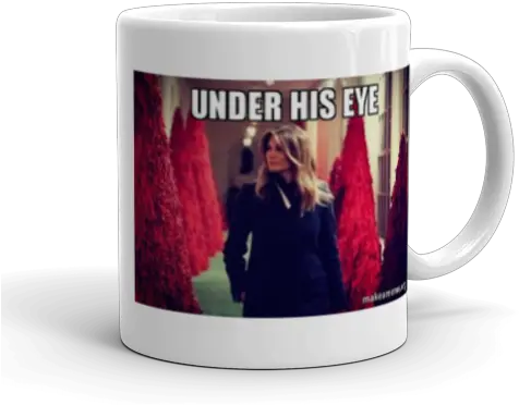 Under His Eye White House Christmas Tree Png Red Eye Meme Png