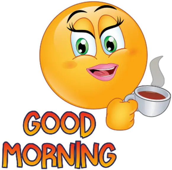 Download Emoji World Good Morning Smiley Full Size Png Good Morning Images Smiley Good Morning Png