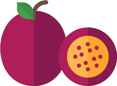 Food Fruit Vegetable Vegetarian Organic Passion Free Dot Png Fruit And Vegetable Icon