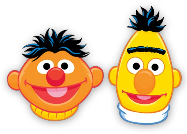 Download Sesame Street Characters Ernie Face Sesame Street Cartoon Sesame Street Characters Png Sesame Street Png