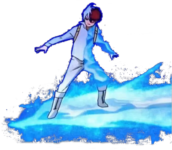 My Hero Academia Todoroki Ice Png Todoroki Png