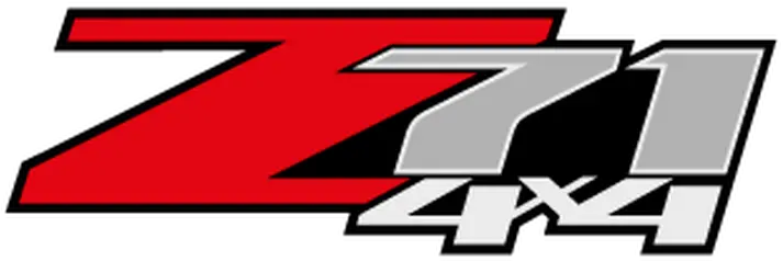 Chevrolet Z71 4x4 Logo Sticker Z71 Sticker Png Chevrolet Logo Transparent